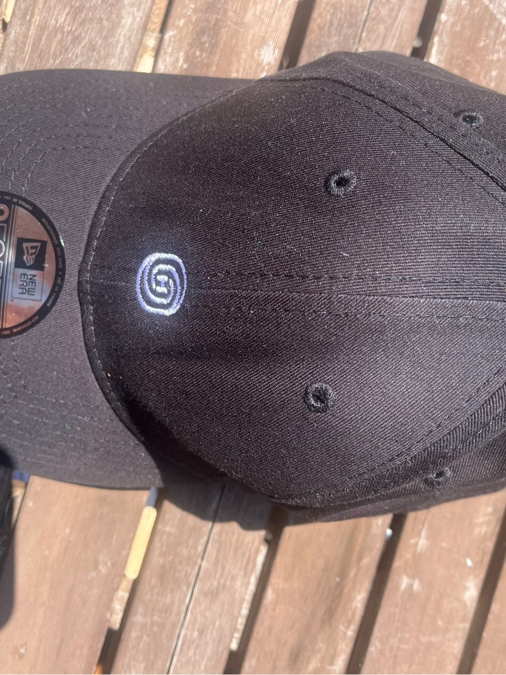 New Era 9FORTY Adjustable Black Cap - One Size Fits Most - Excellent Condition